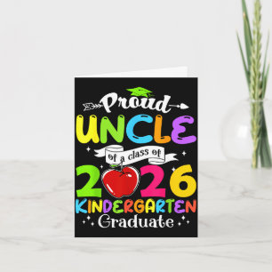 Super trotse oom van afgestudeerde in 2026 geweldi kaart