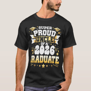 Super trotse oom van een afgestudeerde van de klas t-shirt