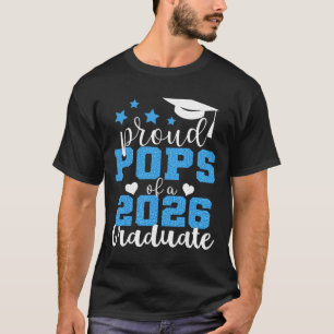 Super Trotse Pops Van Afgestudeerde Senioren Van 2 T-shirt