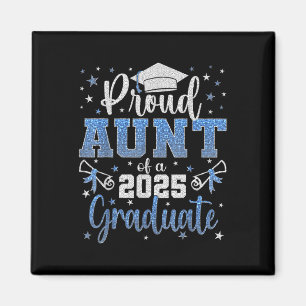 Super trotse tante van 2025 Afstuderen Senior Grad Magneet