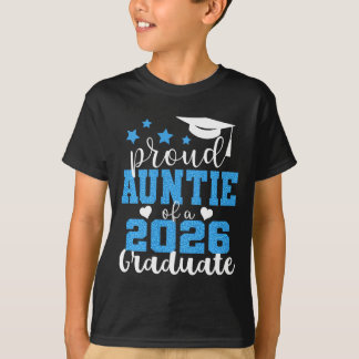 Super Trotse Tante Van Afgestudeerde Senior 2026 T-shirt
