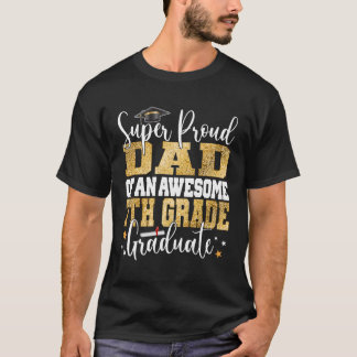Super trotse vader van een Geweldige 7e klas Afstu T-shirt