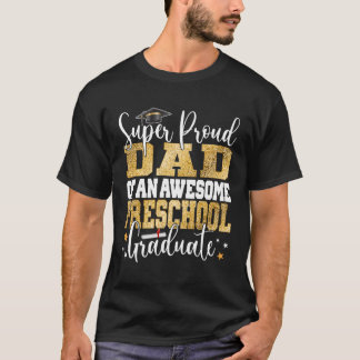 Super trotse vader van een Geweldige kleuterschool T-shirt