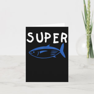 Super Tuna Fish Leger Grappige Kpop-muziek Cadeaus Kaart