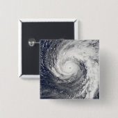 Super Tyfoon Podul Vierkante Button 5,1 Cm (Voorkant /achterkant)