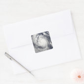 Super Tyfoon Vierkante Sticker (Envelop)