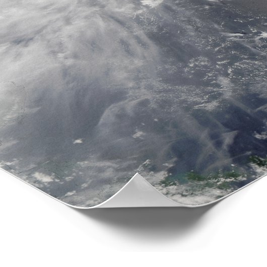 Super Typhoon Wipha Poster (Hoek)