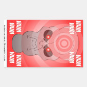 Super U. Alien Stickers Ghost! (Devant)