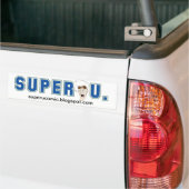Super U. Bumpersticker! Bumpersticker (Op Truck)