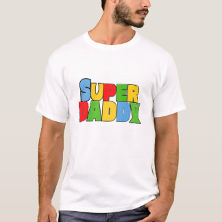 Super vader super coole kleuren t-shirt