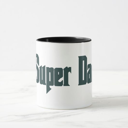 Super vader Top pistool vaderdag cadeau idee mok (Midden)