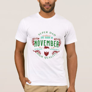 Super vaders, eenvoudige elegante vaders dag cadea t-shirt