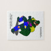 Super Vegan Man (Notre Mascotte) Jigsaw Puzzle (Horizontal)