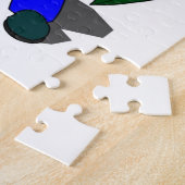 Super Vegan Man (Notre Mascotte) Jigsaw Puzzle (Côté)