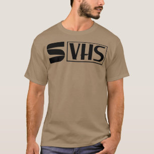 Super VHS Media Format-Logo T-shirt
