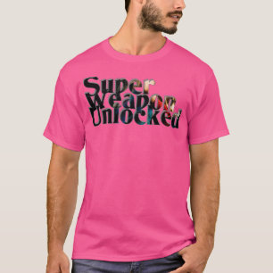 Super wapen ontgrendeld t-shirt