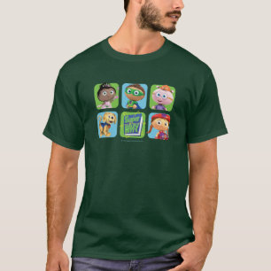 Super WHY Super helden retro T-shirt