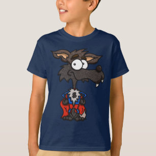 Super Wolf Kinder T-Shirt