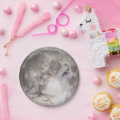 Super Wolf Moon Papieren Bordje (Feest)