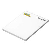 Super Yellow School Bus Notitieblok (Gedraaid)