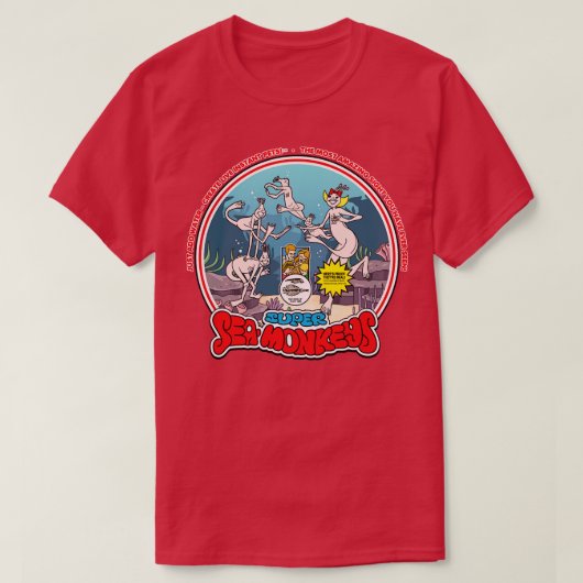 Super Zee Monkeys T-shirt (Design voorkant)