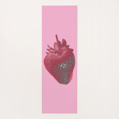 Super zoete aardbei gepersonaliseerd yogamat (Achterkant)