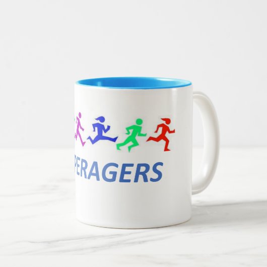 SUPÉRAGERS Mug (Devant droit)