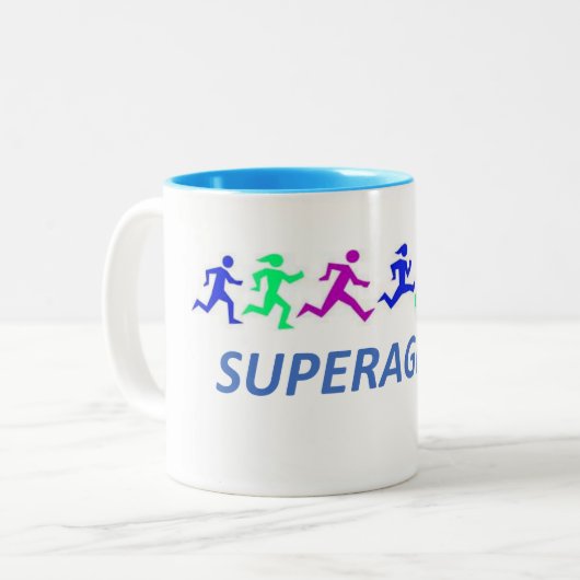 SUPÉRAGERS Mug (Devant gauche)