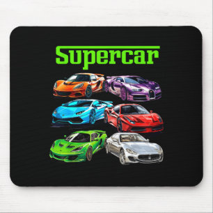 Superauto Cool Car Guy Srts Racing Fan Grafisch Ma Muismat