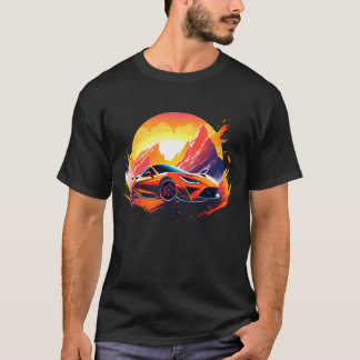 Superauto Sportauto Exotische Concept Kunst T-shirt