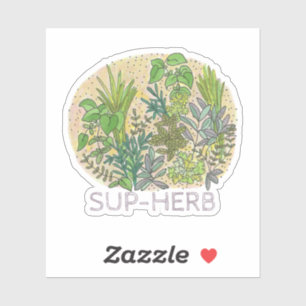 Superb Herb Garden Sticker
