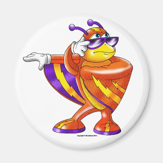 SUPERBACTERIE MAGNEET (Voorkant)