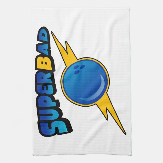 Superbad bowlingteam handdoek (Verticaal)
