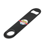 Superbarman, #barman speed flessenopener (Voorkant Gekanteld)