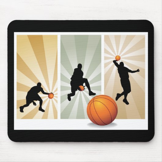 superbasketbal muismat (Voorkant)