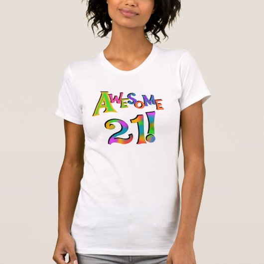 Superbe 21 T-shirts et cadeaux d'anniversaire (Devant)