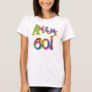 Superbe 60 T-shirts et cadeaux d'anniversaire