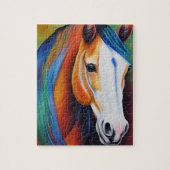 Superbe aquarelle Cheval puzzle puzzle (Vertical)