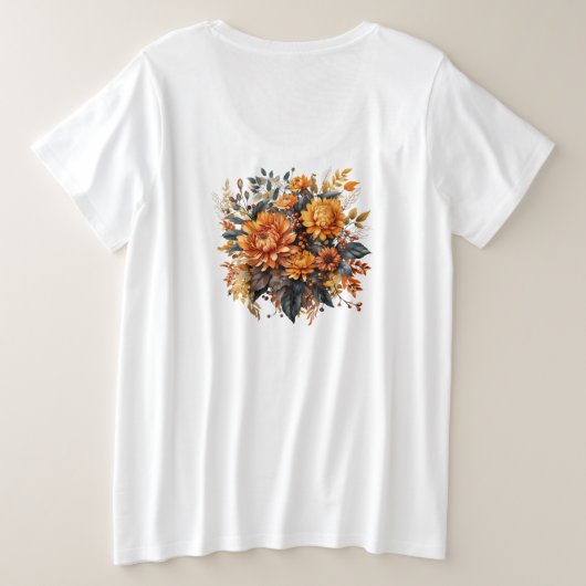 Superbe automne floral (Design dos)