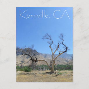 Superbe carte postale de Kernville !