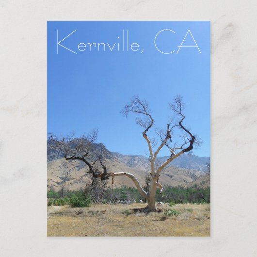 Superbe carte postale de Kernville ! (Devant)