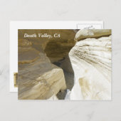 Superbe carte postale de la vallée de la mort ! (Devant / Derrière)