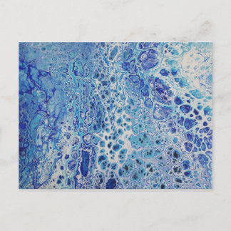 Superbe carte postale des vagues océaniques