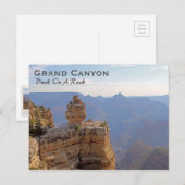 Superbe carte postale du Grand Canyon ! (Devant / Derrière)