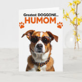 Superbe carte pour Humom (Fleur jaune)