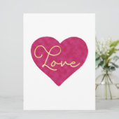 Superbe carte pour la saint Valentin (Debout devant)