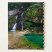 Superbe cascade Virje, Slovénie Poster (Dos)