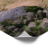 Superbe cascade Virje, Slovénie Poster (Coin)