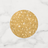 Superbe Confetti personnalisée, 50e anniversaire (Petit recto)