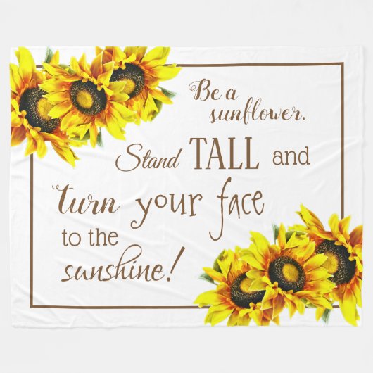 Superbe couverture en Tournesol (Devant (Horizontal))